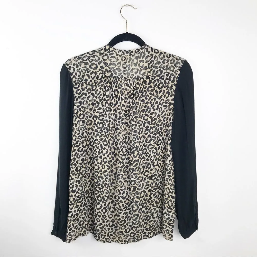 Rebecca taylor leopard printed blouse‎ - Image 5