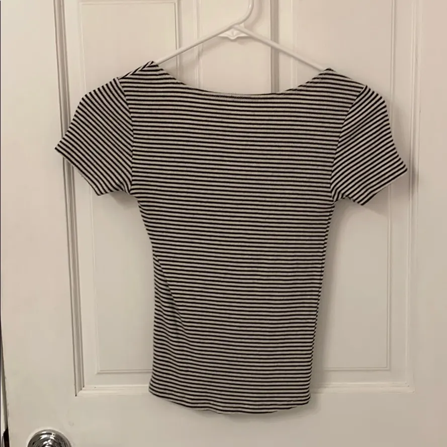 Soft & Sexy Striped Crop Top - Image 4