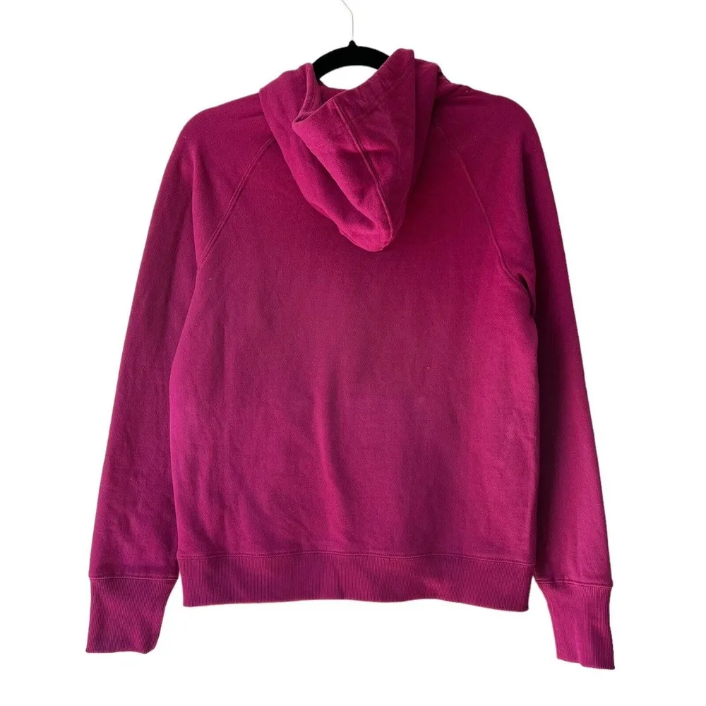 NWT Champion Powerblend Purple Pull Over Spell Out Logo Fleece Lined Hoodie XS - Image 2