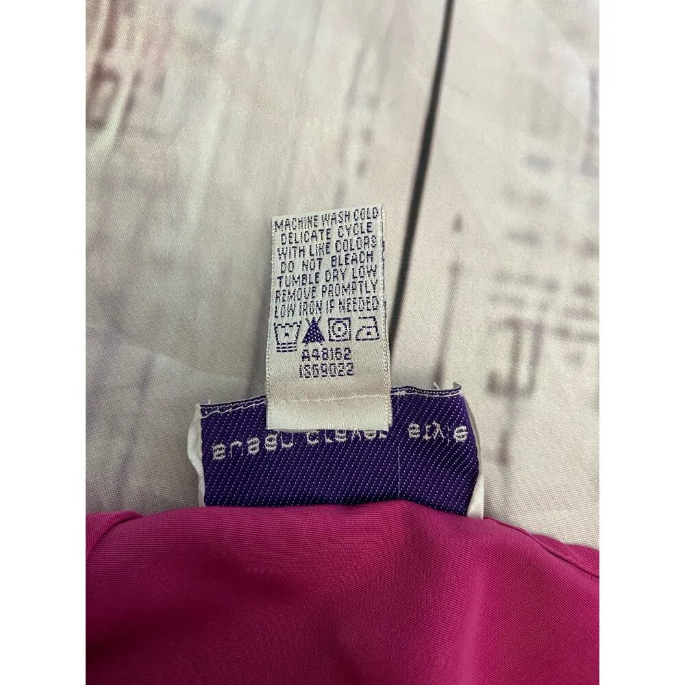 Susan Graver Style Sleeveless Blouse Womens XS V Neck Pink Cami Tank Shell - Image 8