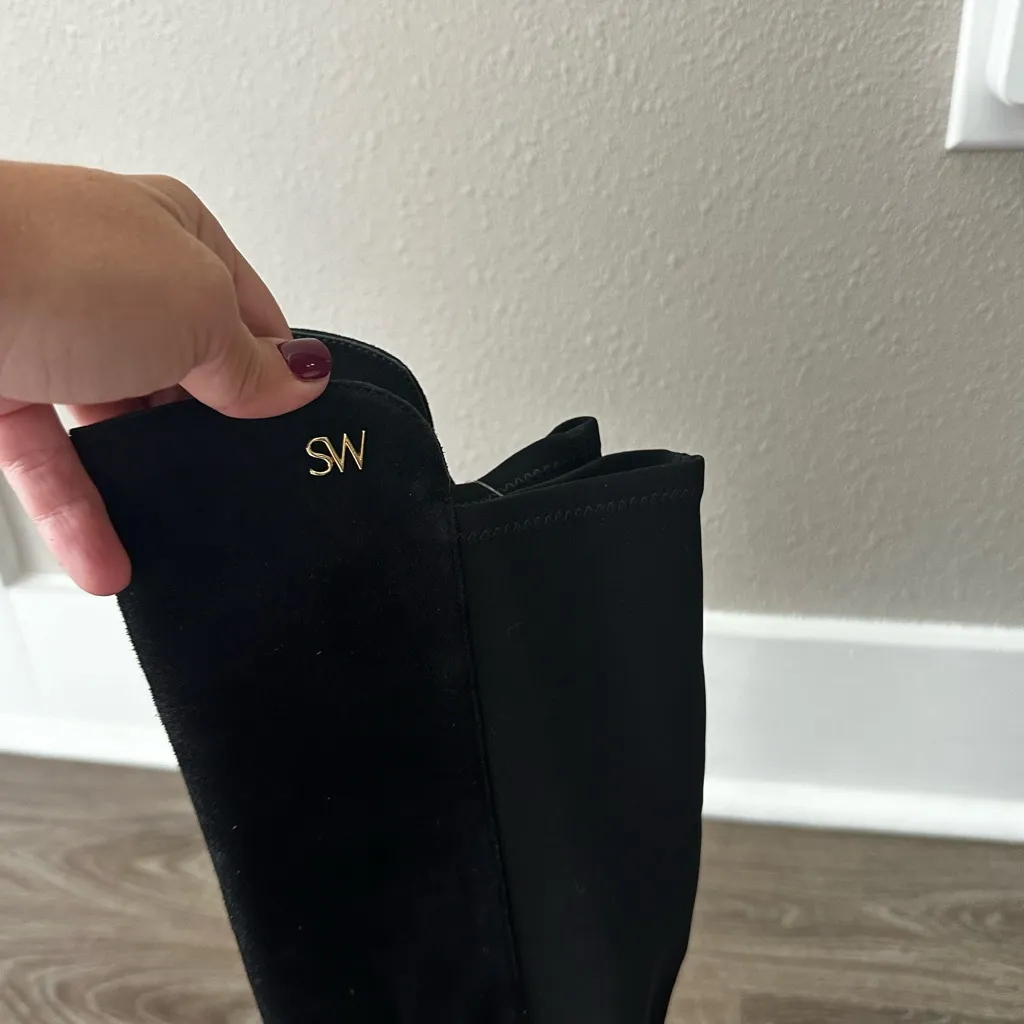 Stuart Weitzman‎ Keelan City Suede Boots 7.5 - Image 8