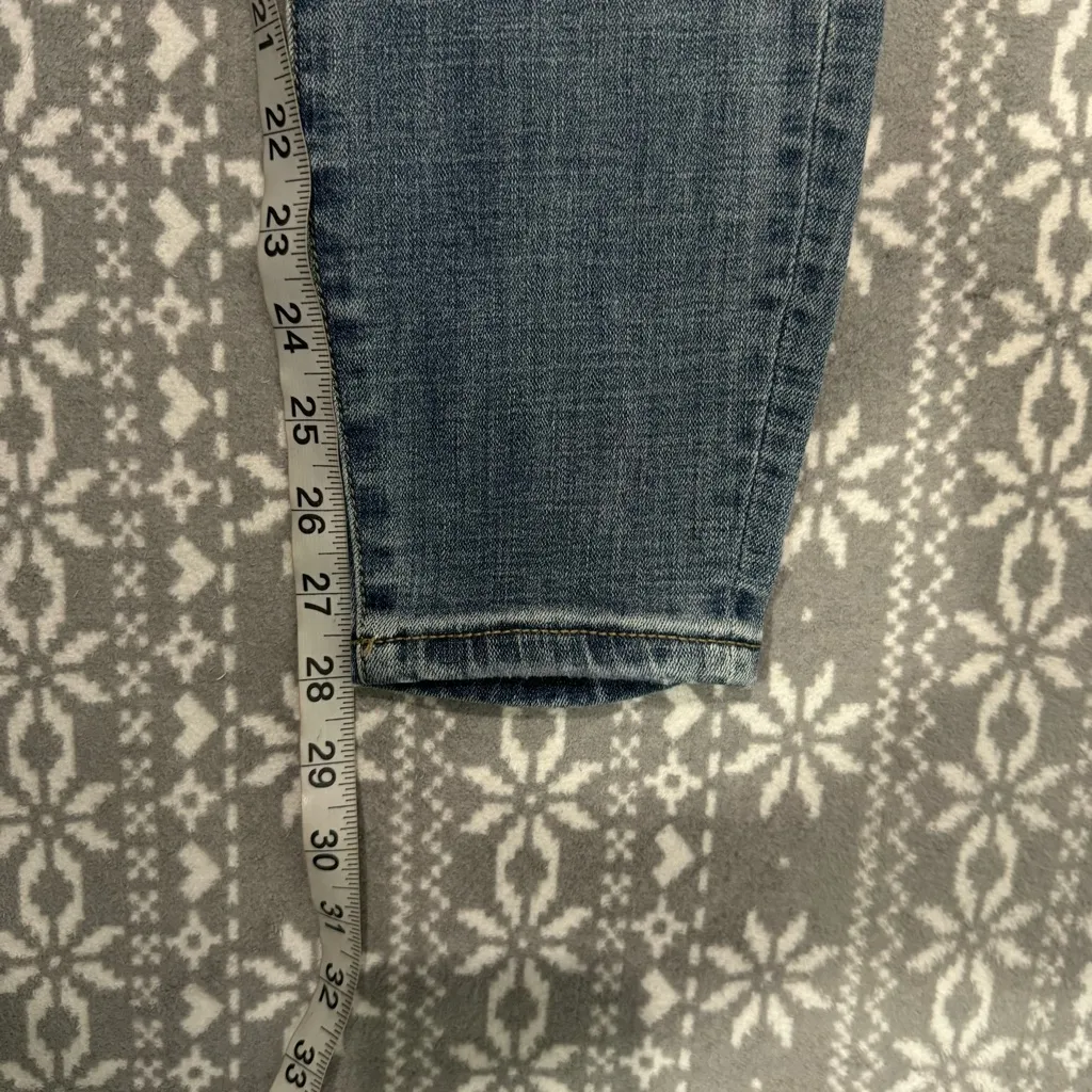 Stitch Fix Liverpool Gia Glider Ankle Skinny Jean In Atmore‎ NWT Size 6/28 Blue - Image 14