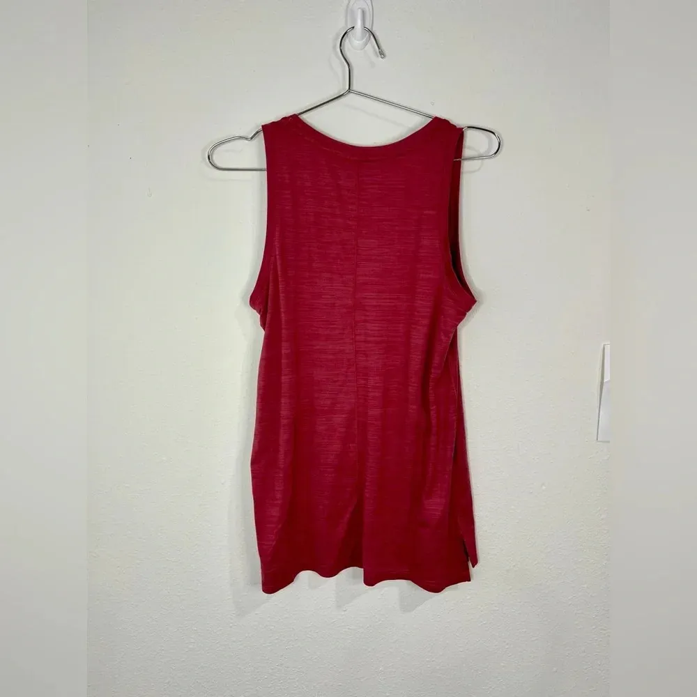 🆕 NYL Cranberry Sleeveless Athletic Top Red Size M - Image 6