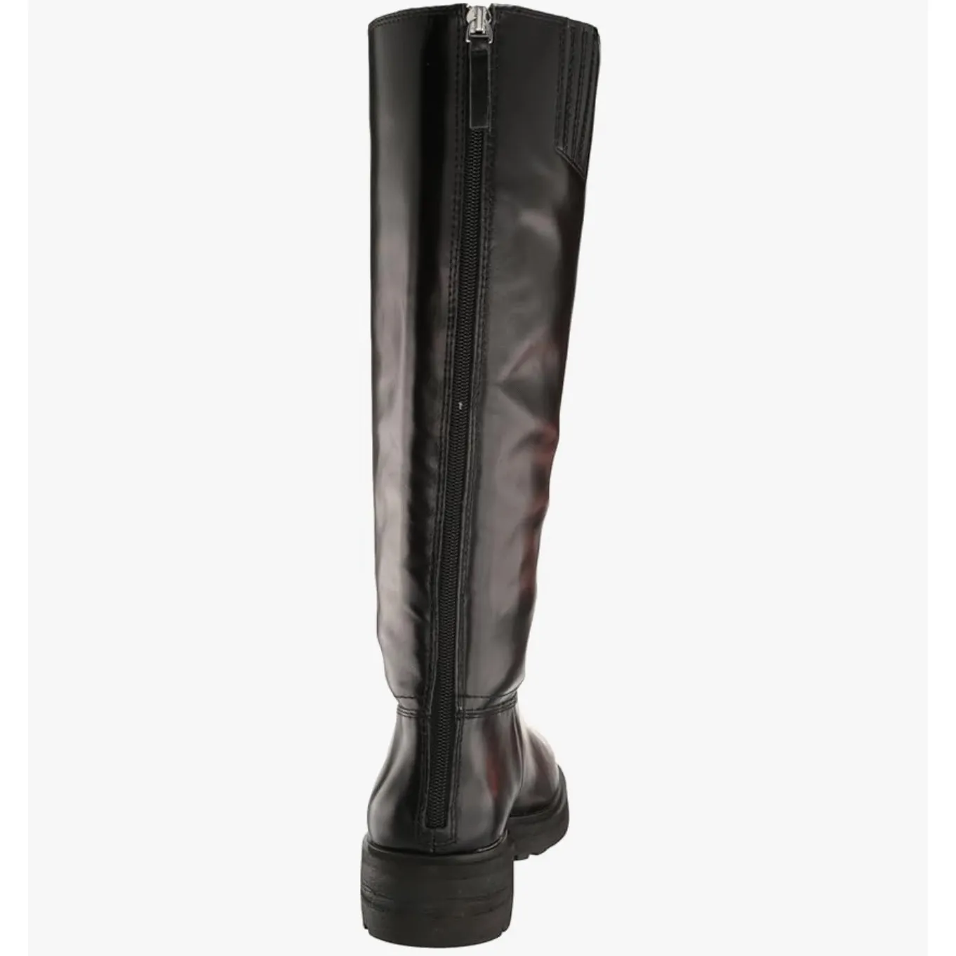 NWT Lucky Brand Women's Cirila Black Knee High Leather Boots 5 - Image 3