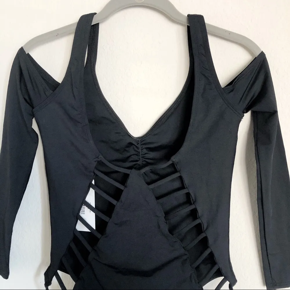 L*Space Wildheart Cold Shoulder One Piece Swim OR bodysuit 8 - Image 8