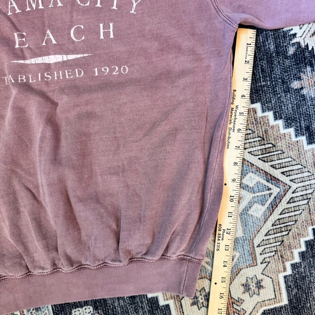 Panama City Beach Women’s Pink Crewneck Sweater Size Small - Image 8