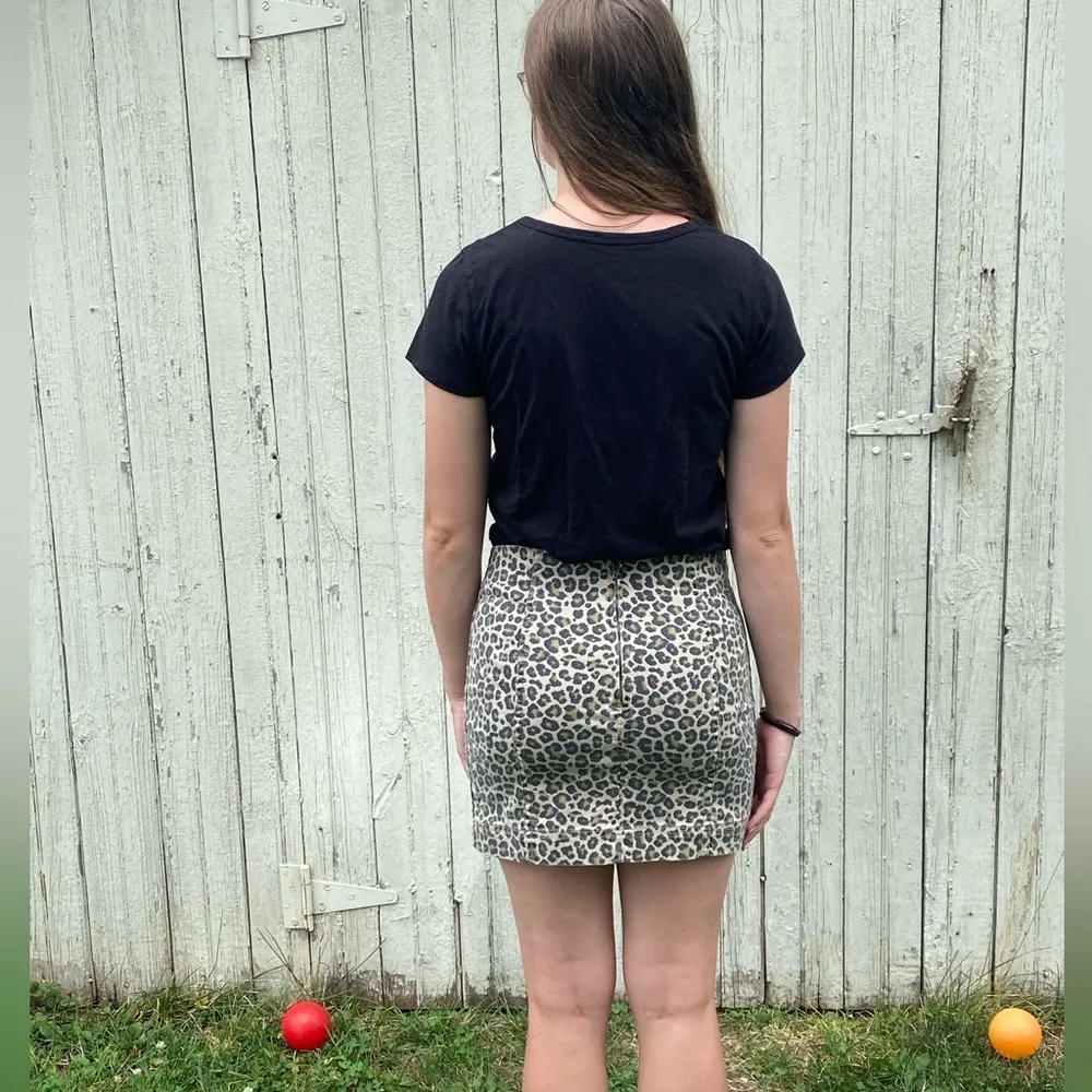 Cheetah print skirt - Image 3