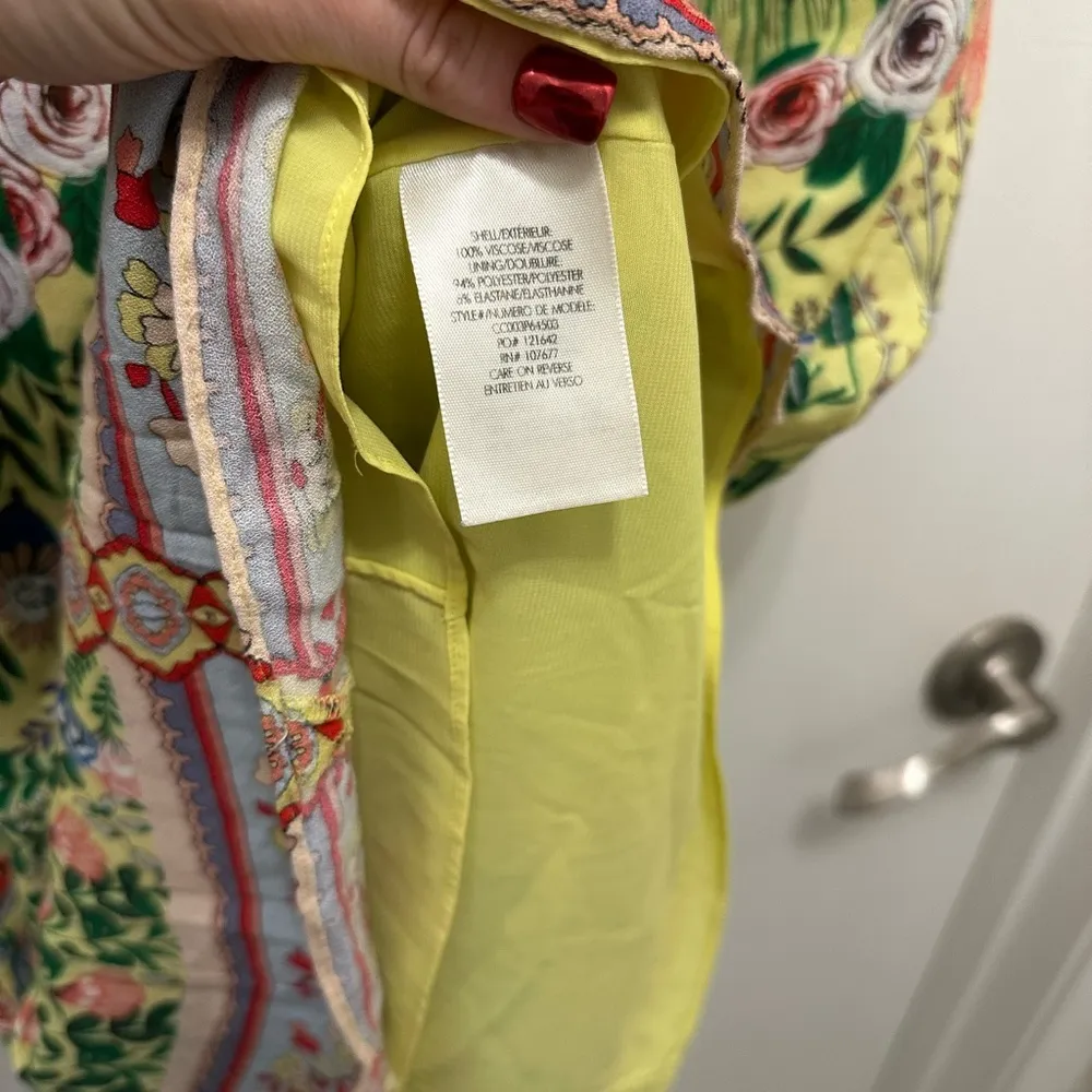 Alice + Olivia Hadley Floral Mini Dress - Image 5