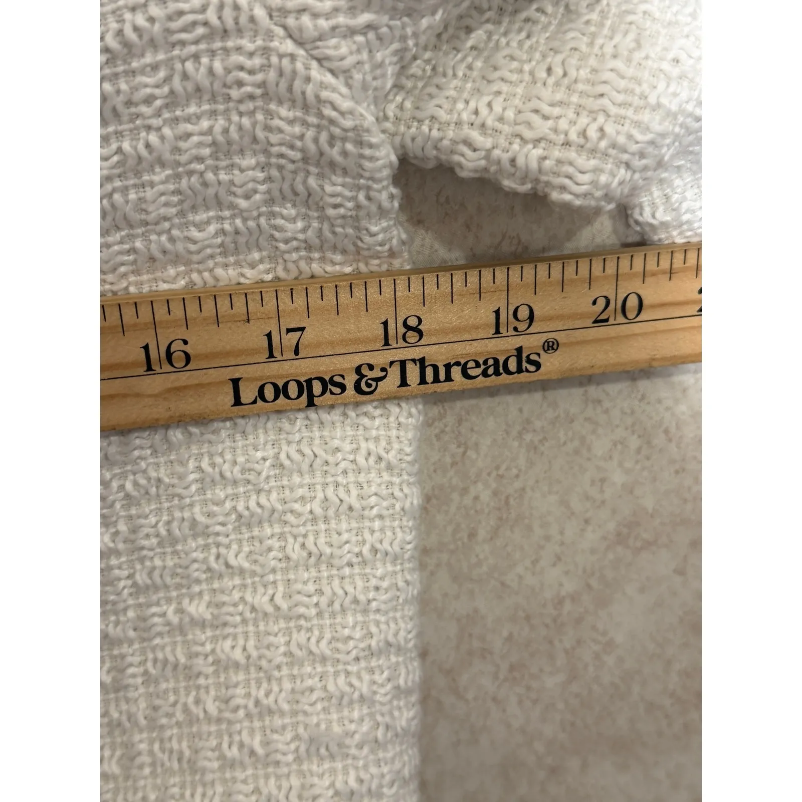 Avec Les Filles White Tweed Cropped Double Breasted Blazer Jacket Women's Size S - Image 6