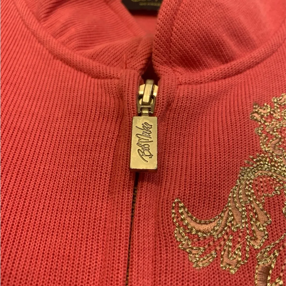 Bob Mackie Peach Jacket          1037 - Image 4