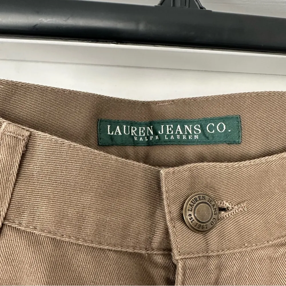 Lauren Jeans Co Ralph Lauren Brown Women’s Cropped Straight Leg Denim Jeans 8 - Image 2