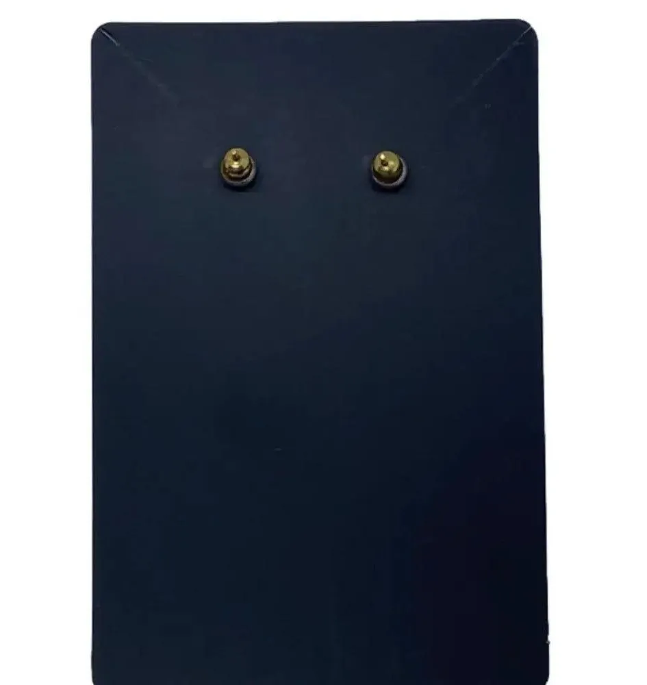 New fall earrings brown red crochet button stud earrings retro style earrings - Image 4