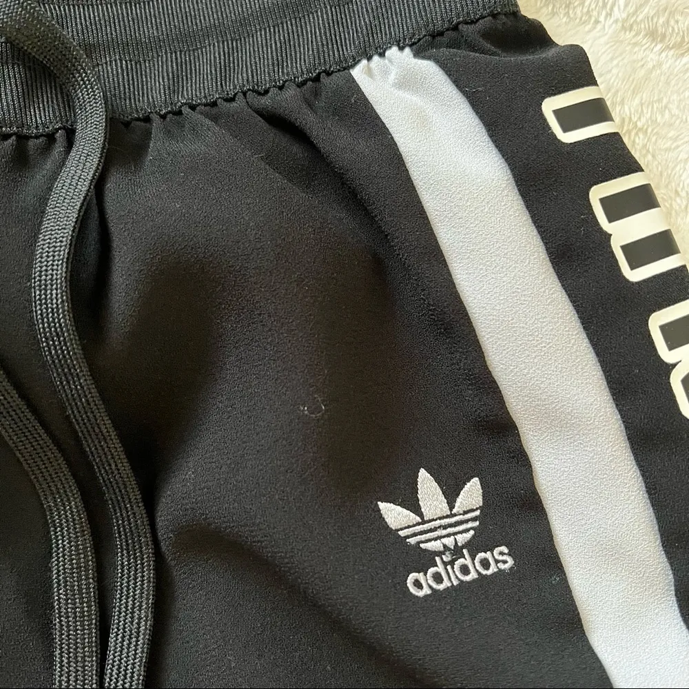 Adidas 3 Stripes Track Pants - Black White XS - Image 8