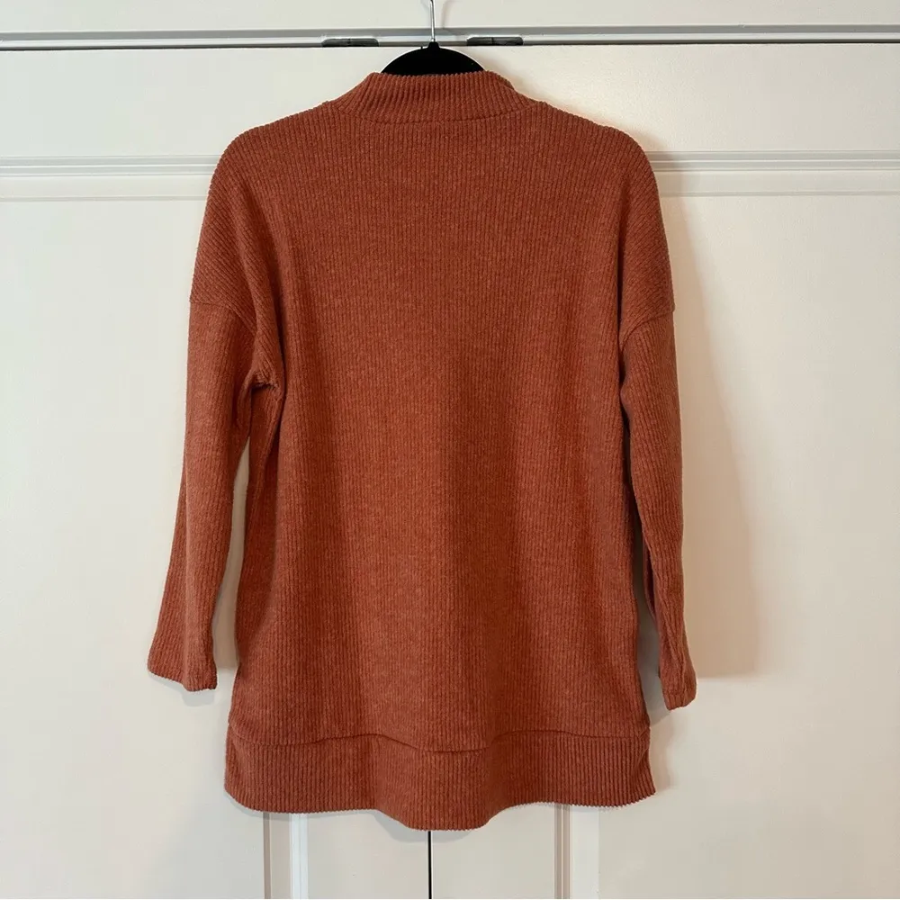 Fred David | Mock Neck Button Sweater | Medium - Image 6