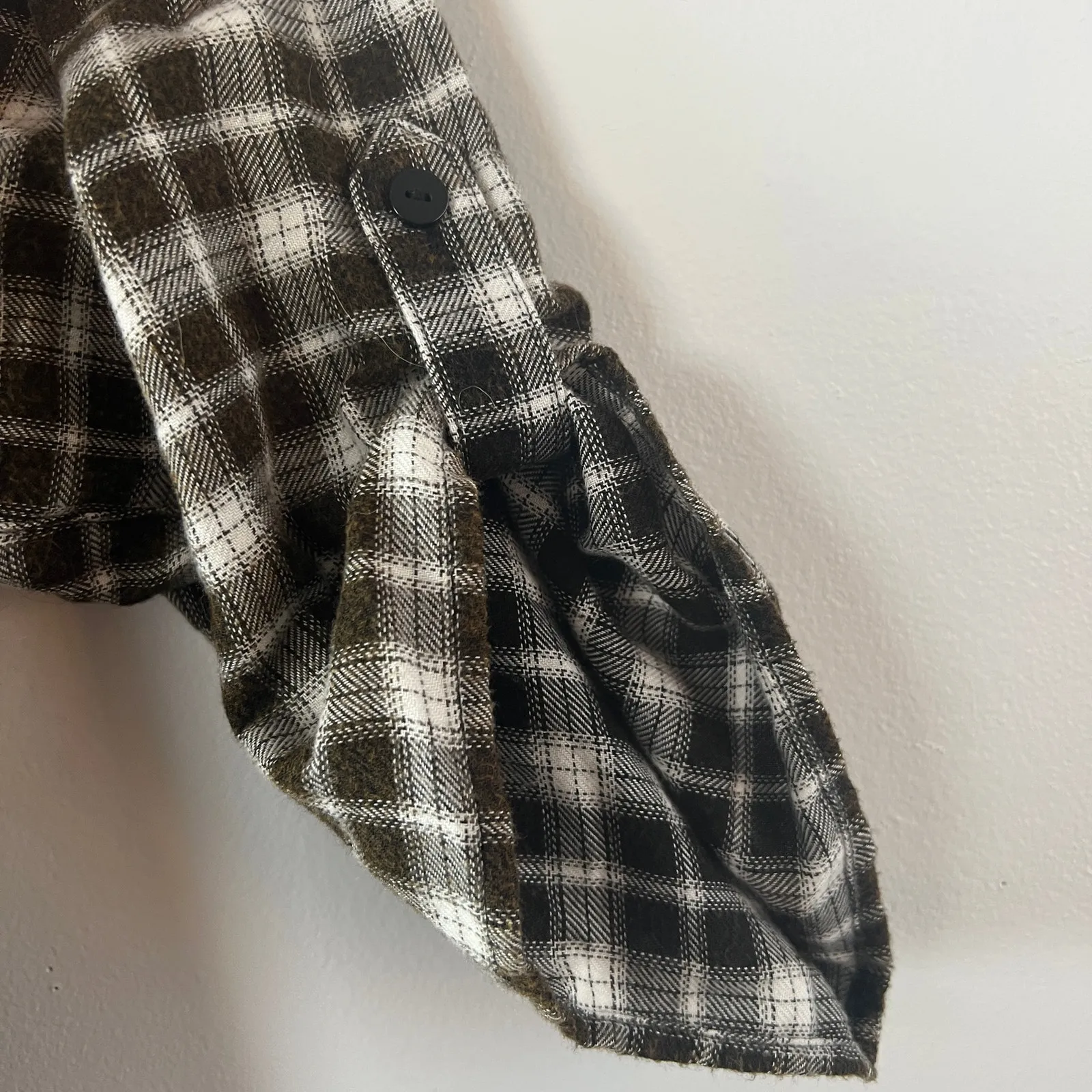 Knox Rose  Women's Black Plaid Open Layered Light Jacket - Size XS - NWT - Image 6