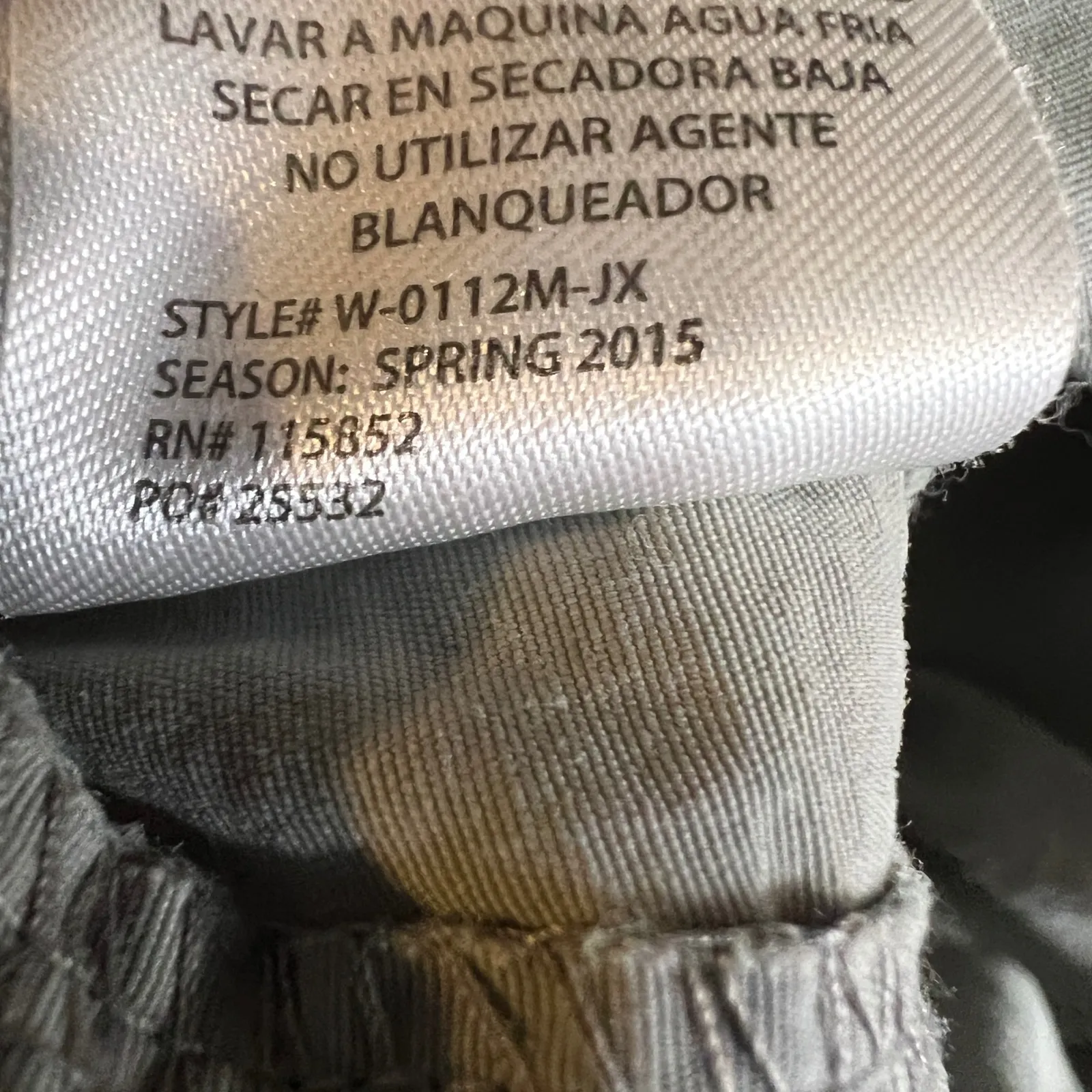 Gramicci Nylon Pants Gray Womens XL Roll Tab Lightweight Outdoor Hiking - Image 8