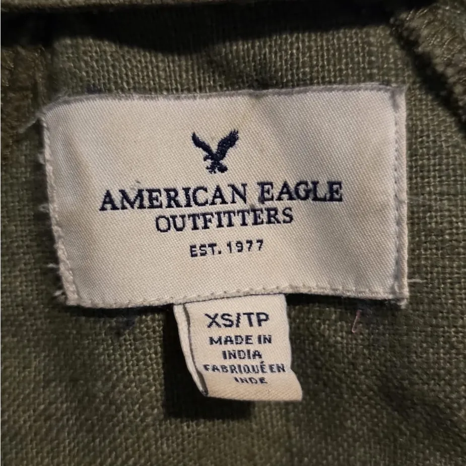 American Eagle Outfitters Khaki Field Jacket - Image 7