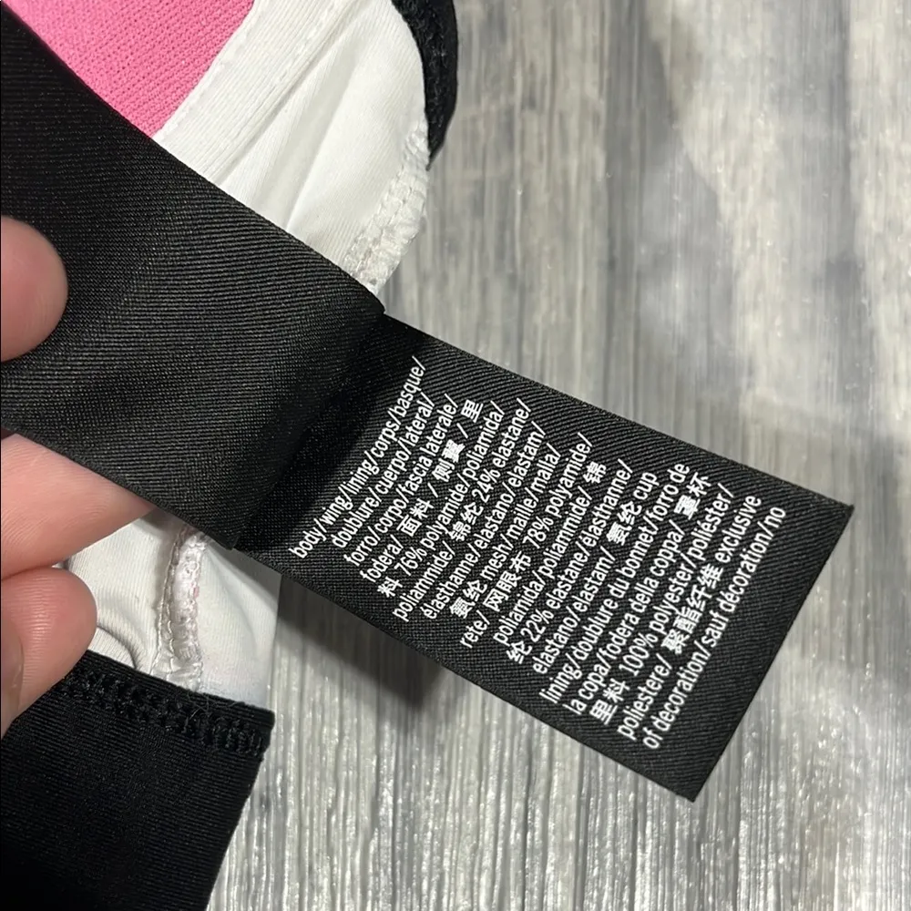 PINK Victoria's Secret Women's Multicolor Ultimate Sports Bra; Small - Image 9