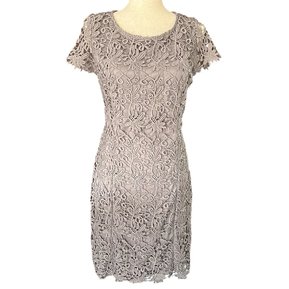 Lulu’s Hidden Talent Backless Grey Lace Dress - Image 11