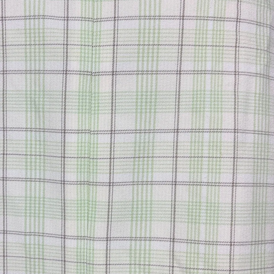 NEW Aritzia Sunday Best Tatiana Lola Green Plaid Slit Straight Mini Skirt Size 2 - Image 5