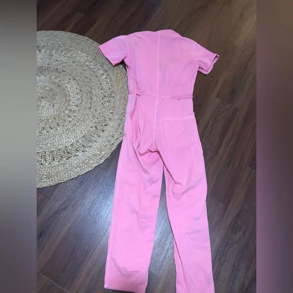 New Grover Jumpsuit In Yellow - Flamingo pistola nwot $170 revolve casual fall - Image 6