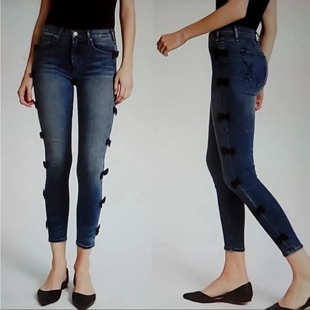 McGuire denim skinny jeans with bows 29 - Image 2