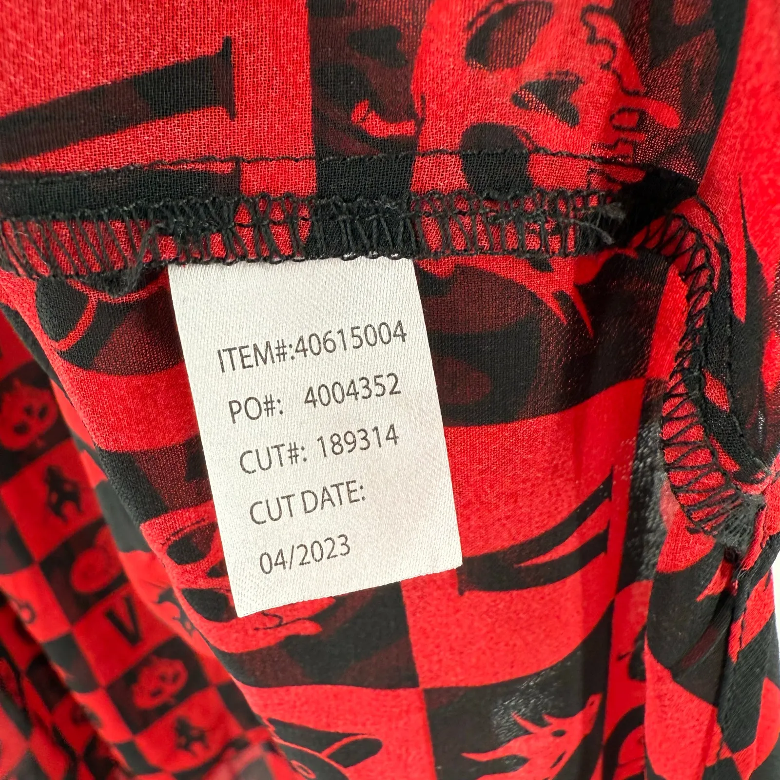 Torrid x Disney Villains "Bad Vibes Only" Chiffon Blouse Size 0 Lexie Hi Low Top - Image 16