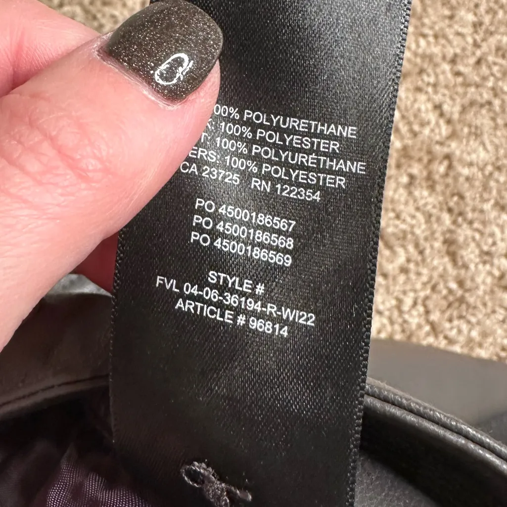 Aritzia Wilfred Rebel‎ Leather Pants - Image 4