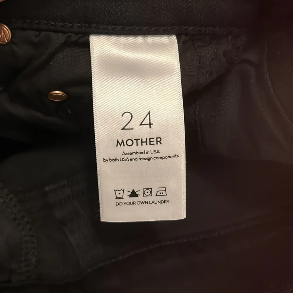 Mother Insider Crop Step Fray Guilty Racer Size 24 - Image 12