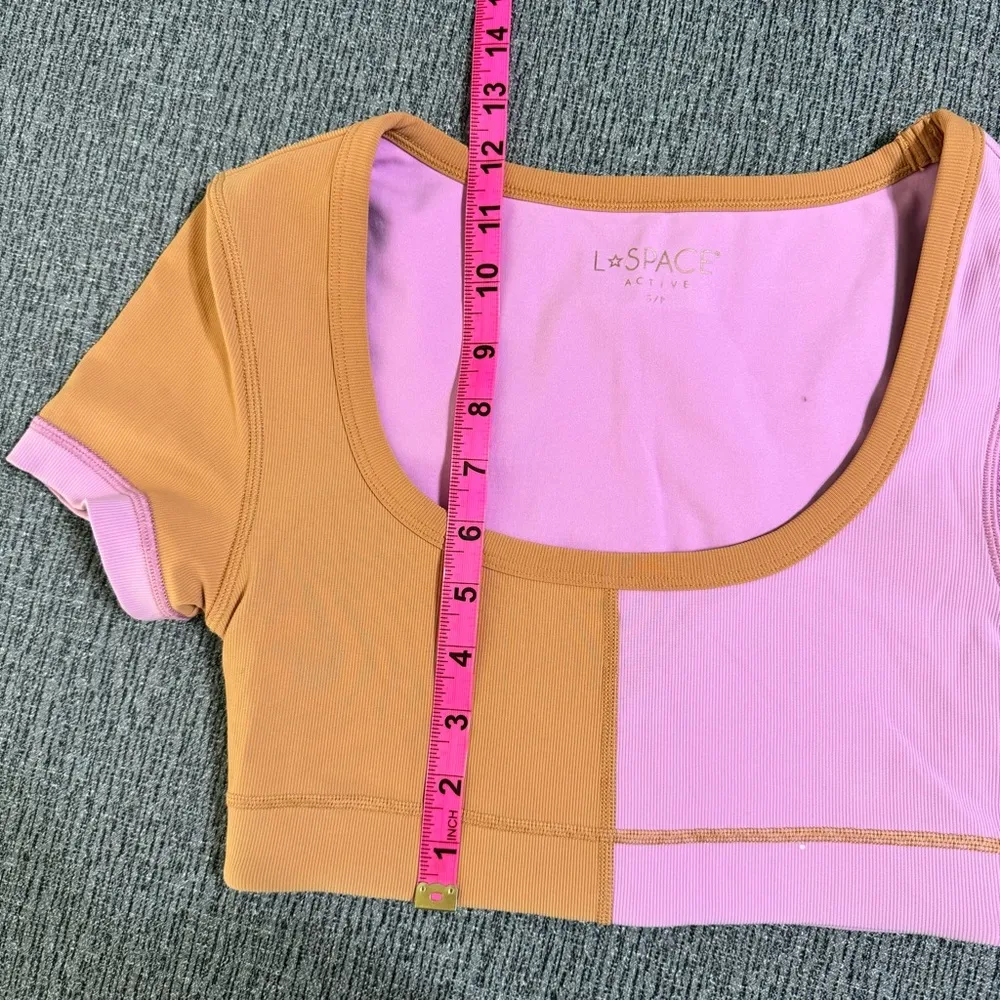 L Space Revolutions Ribbed Colorblock Crop Top - Image 15