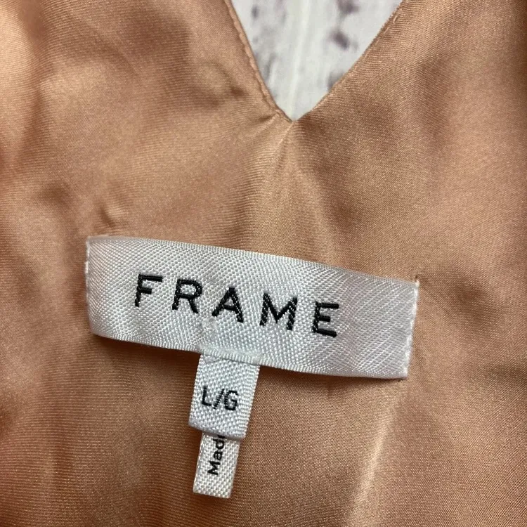 Frame Savannah Sleeveless Maxi Dress Pink Clay‎ Sz Large NWOT - Image 5