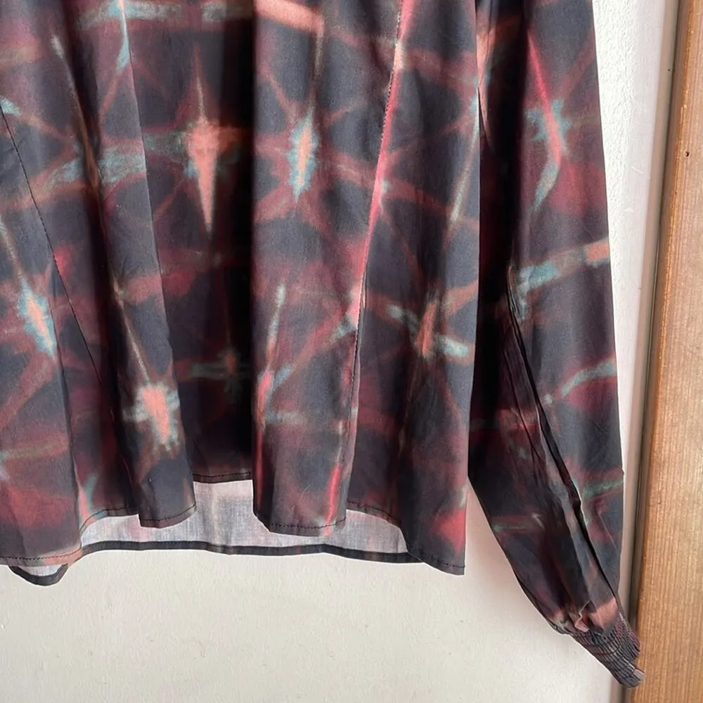 Evereve Hazel Blouse BLACK MULTI - Image 5