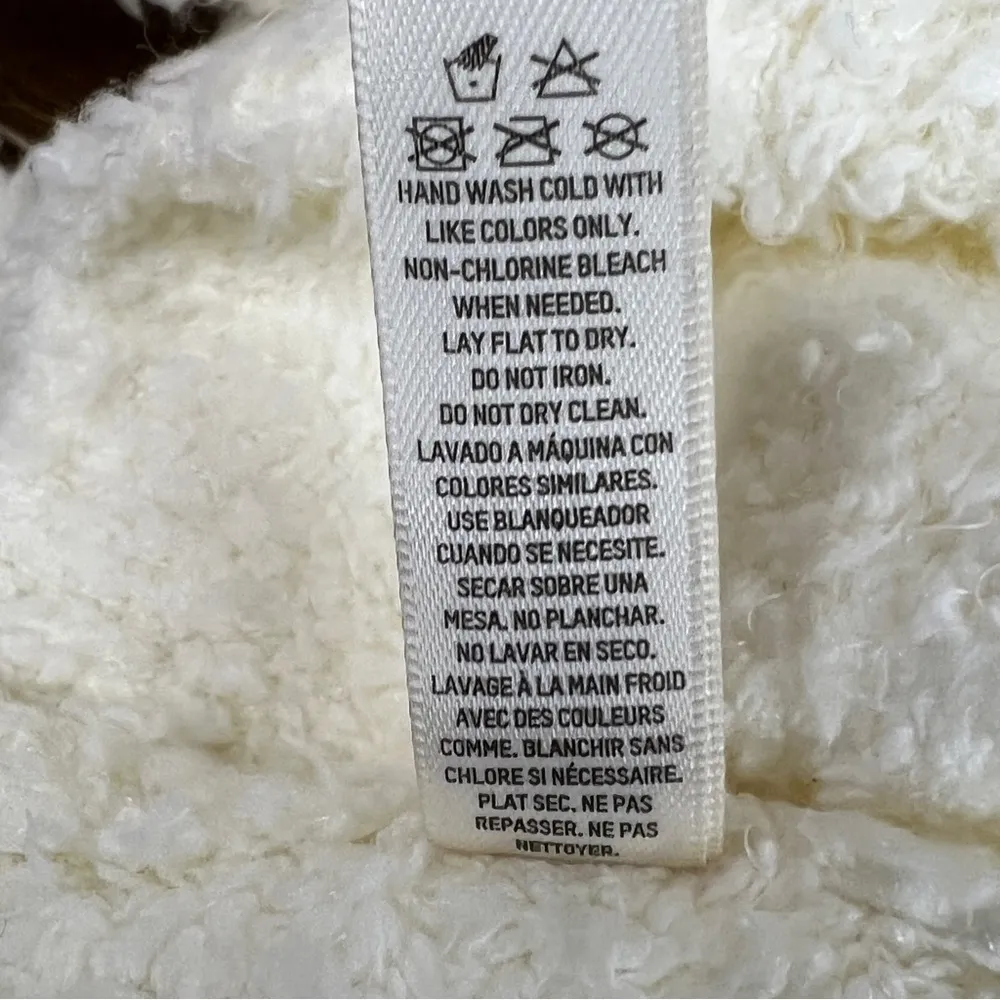 Skims Plus Size 2X/3X Women’s Cozy Knit Tank Cream/Bone Color Super Soft Cropped - Image 7