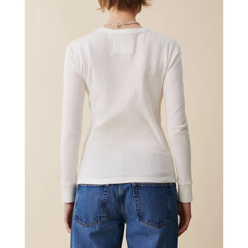 $180 New Jeanerica Giselle Long Sleeve - White - Small - Image 3