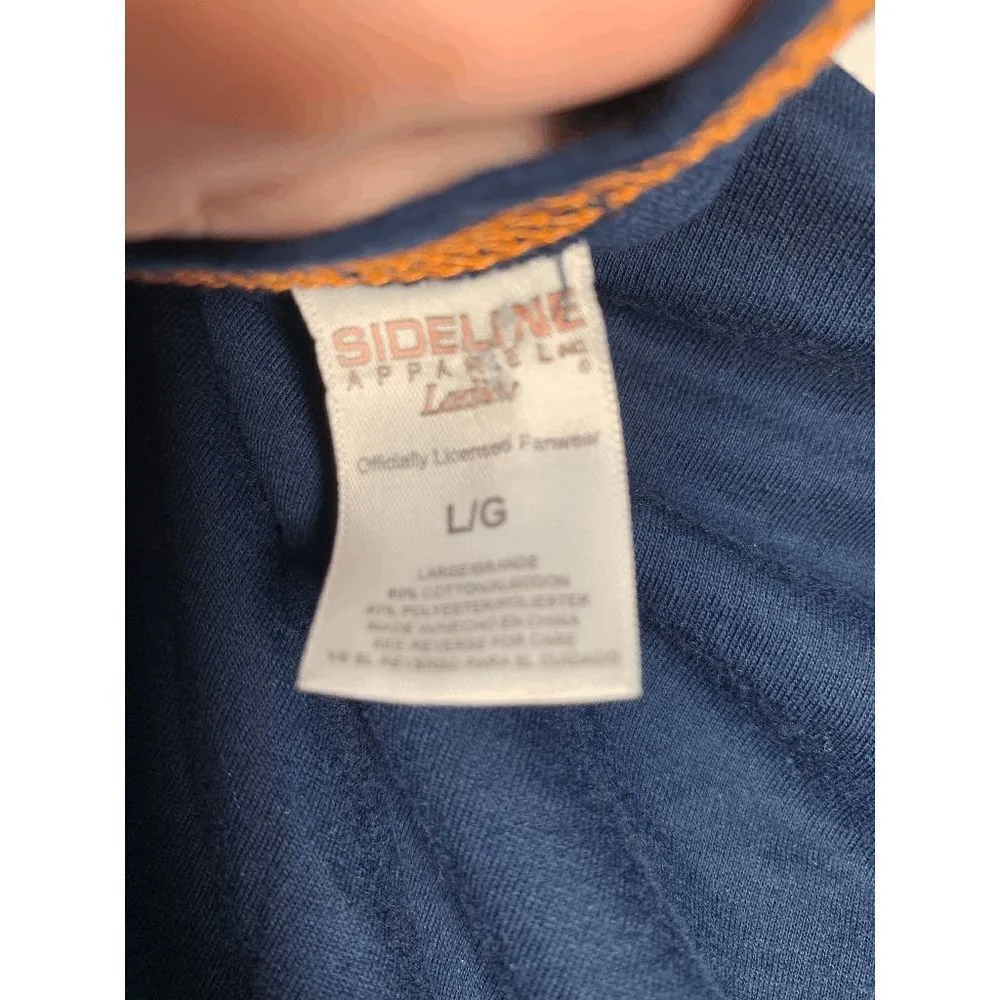 Auburn Long Sleeve T Shirt Blue Size L - Image 5