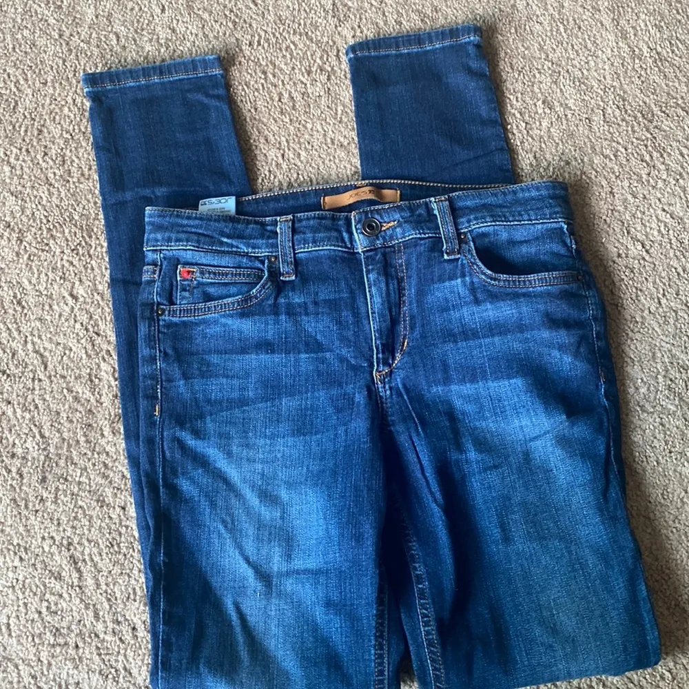 Joe’s The Icon Skinny Mid Rise blue Jeans, 29 - Image 3