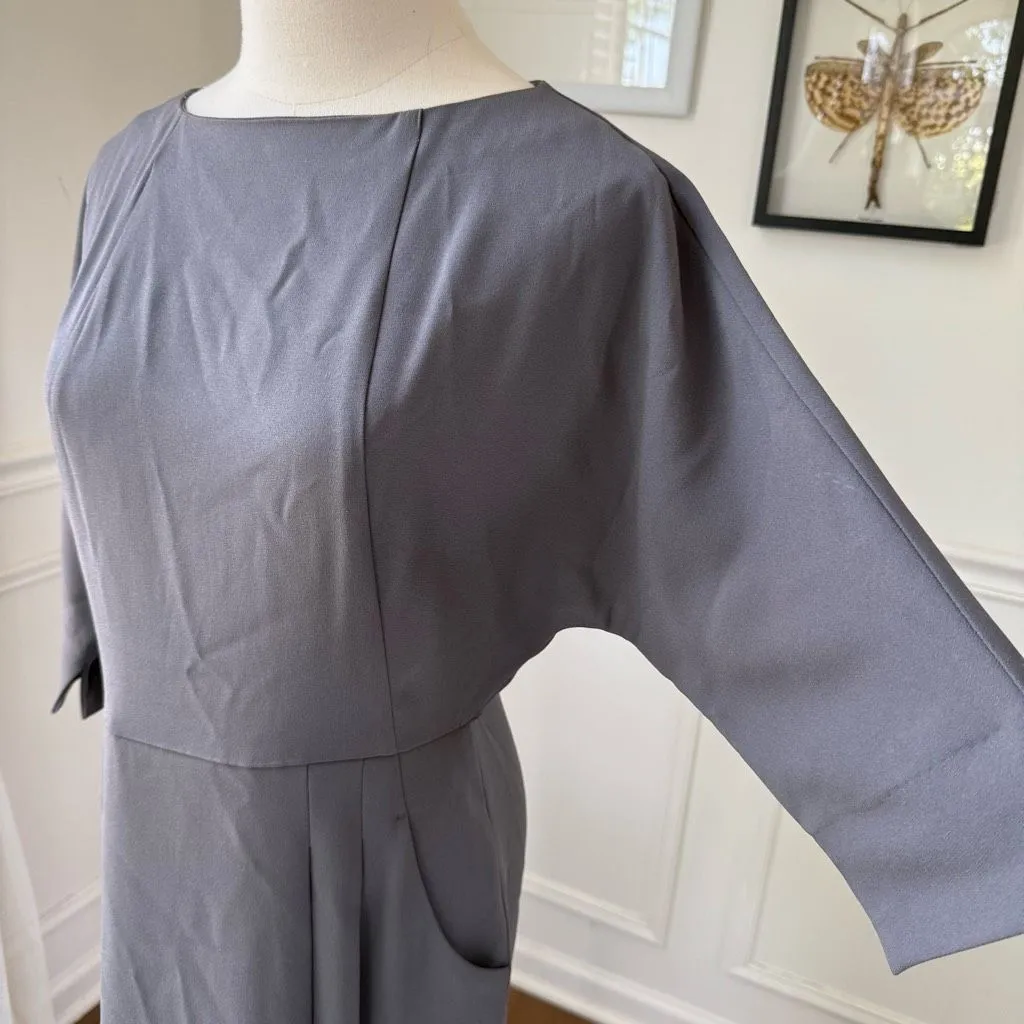 MM LaFleur The Mei Dress Monsoon Grey $240 4 - Image 6