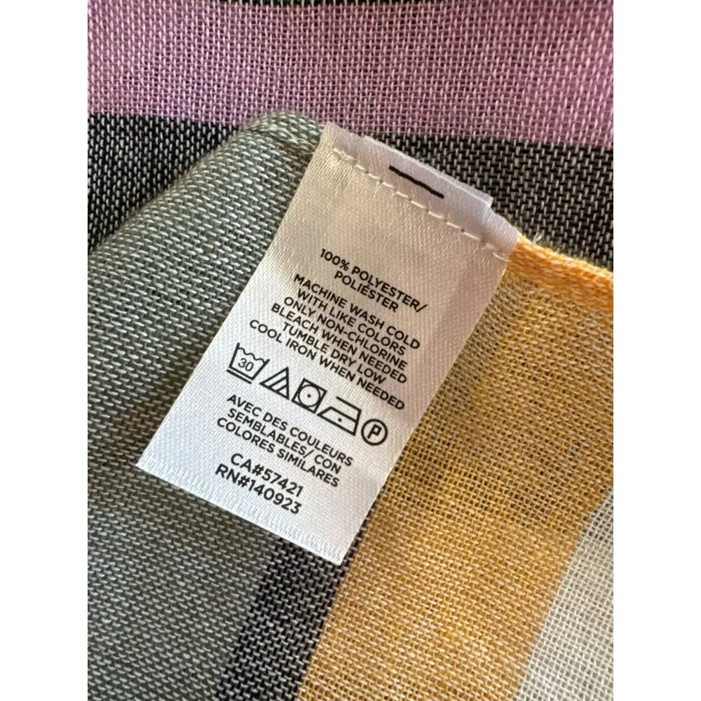 Loft Striped XS S Swimsuit Coverup Small Waist Tie Womens Cover Up NWT - Image 5