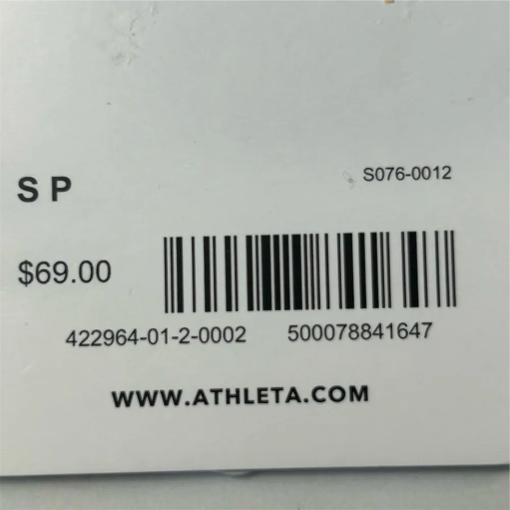 Athleta Women's Camo High Neck Bikini Top Size S Multicolor Athletic NWT - Image 9