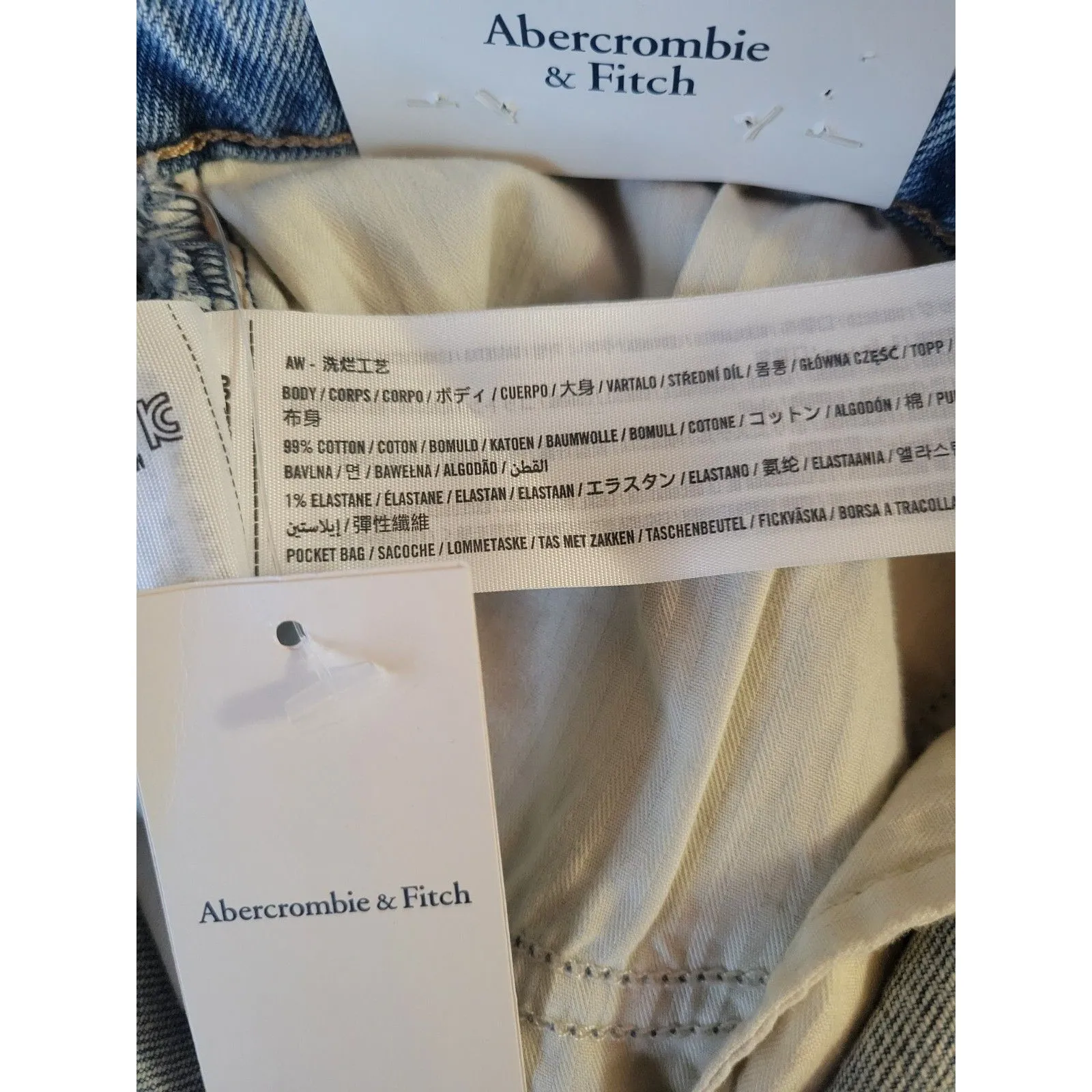 Abercrombie & Fitch The 4" High Rise Mom Short size 35/20 - Image 9