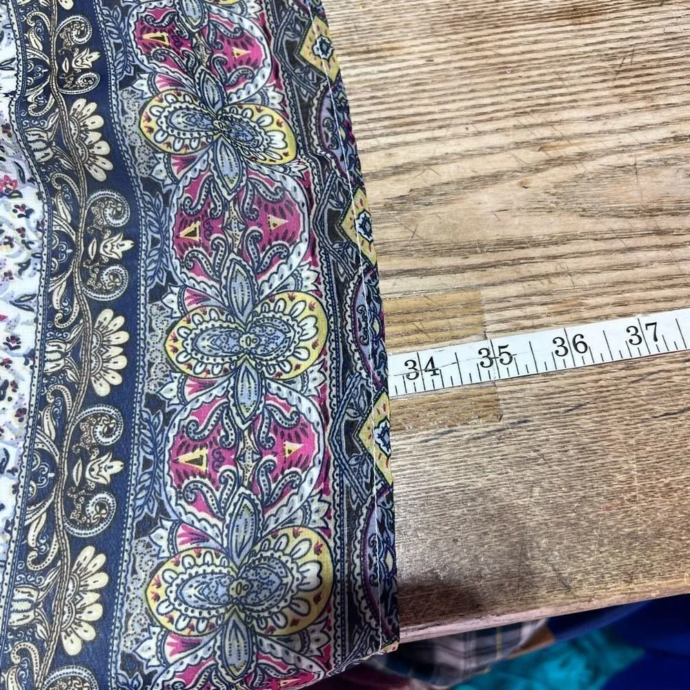 Skies Are Blue Women's Floral Dress‎ Sleeveless Summer shift flowy Size XS - Image 11