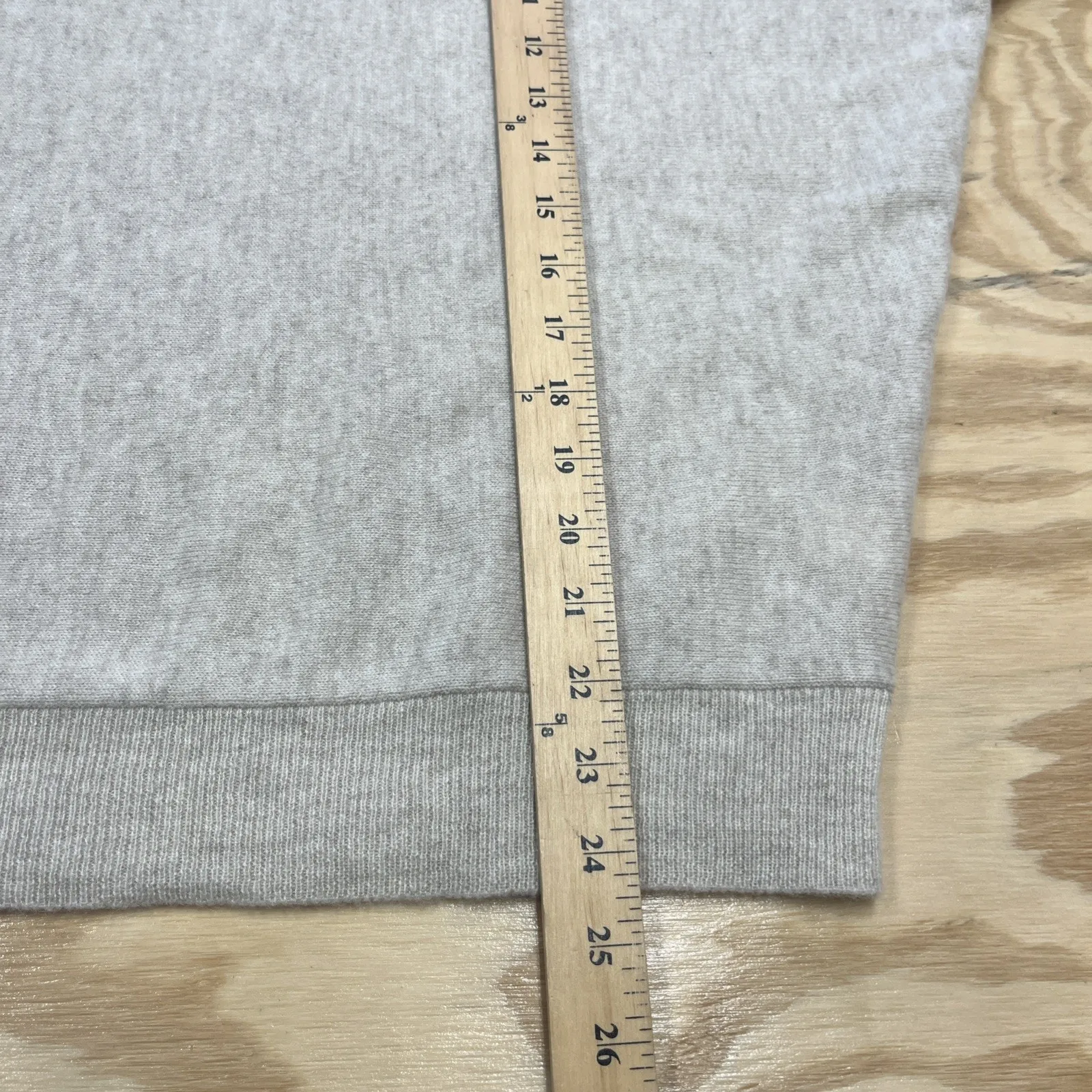 Garnet Hill Cashmere Sweater Womens Small Beige Relaxed Luxury Parisian Capsule - Image 11