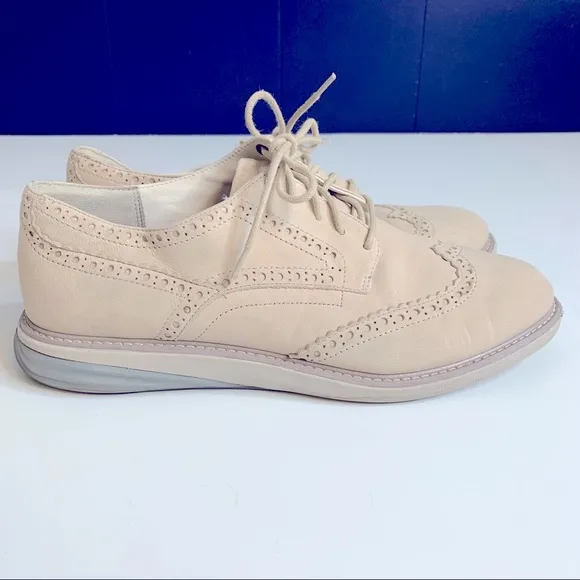Cole‎ Haan Shortwing Oxford Sneakers in Pumice Stone Nubuck Size 8.5 - Image 4