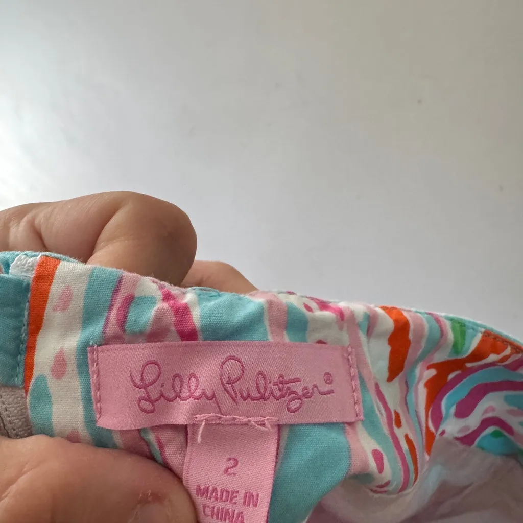 Lilly Pulitzer  FLAWED Jellies Be Jammin Adorable Skort - Image 6