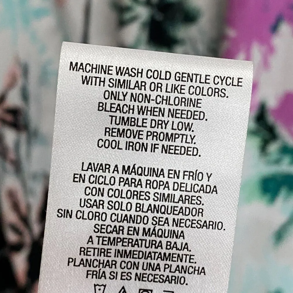 Metaphor Women's Floral Print V-Neck Maxi Dress Size XL - Image 4