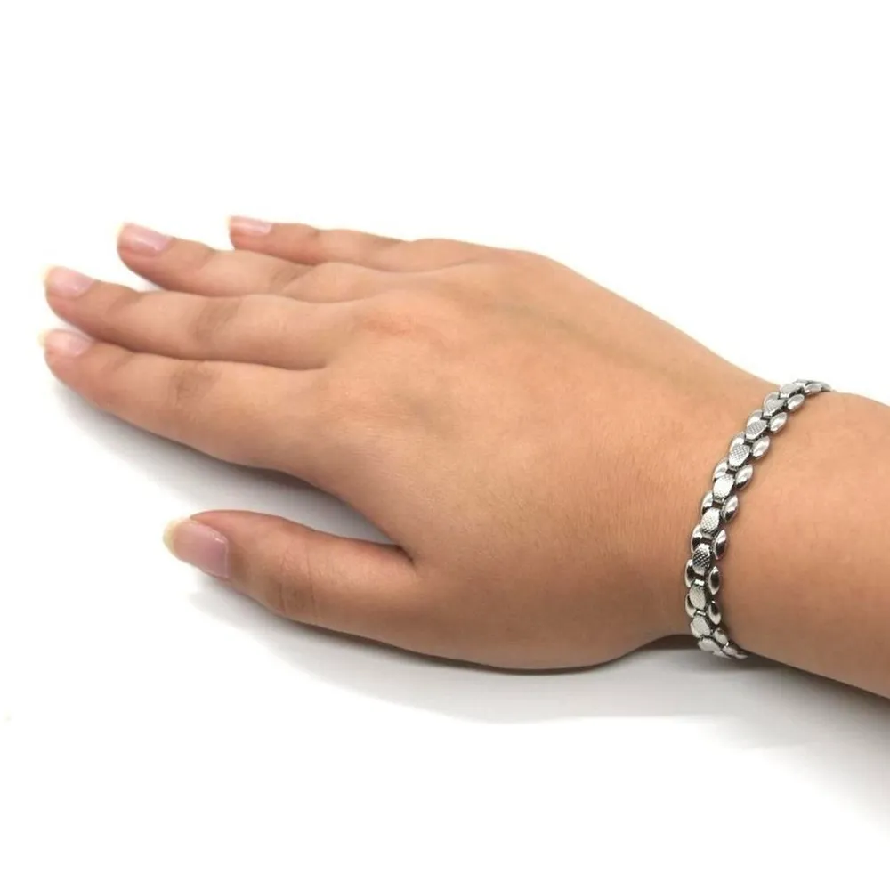 Silver Watch Chain Bracelet - Image 4