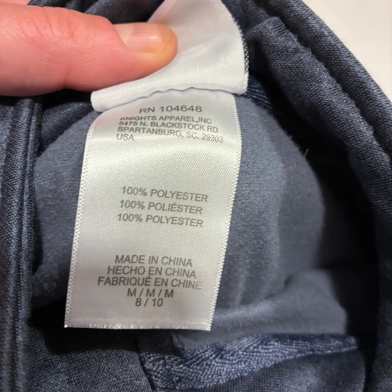 Columbus Blue Jackets Hockey Zip Up Jacket Women M L NHL Apparel Gray Size M - Image 5