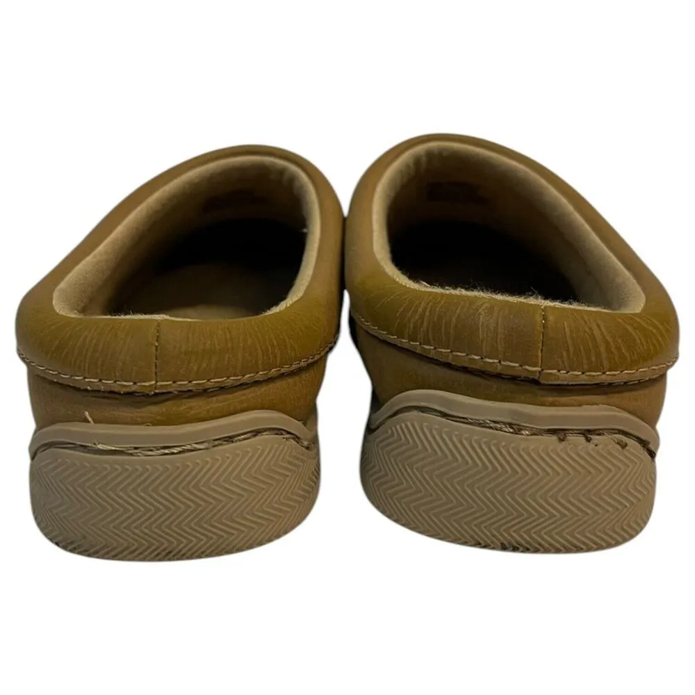 My Slippers Womens 6 All Season Leather Slip On Mules Shoes 74472 - Image 7