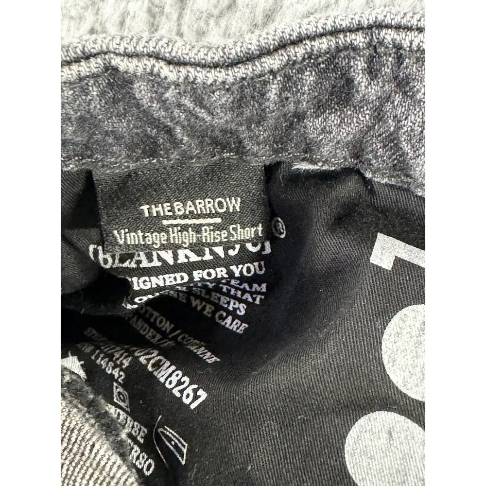 Blank NYC Denim Shorts Women 25 Vintage High Rise Raw‎ Fringe Hem - Image 9