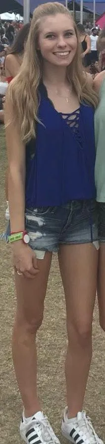 Forever 21 Royal Blue Lace Up Top - Image 3